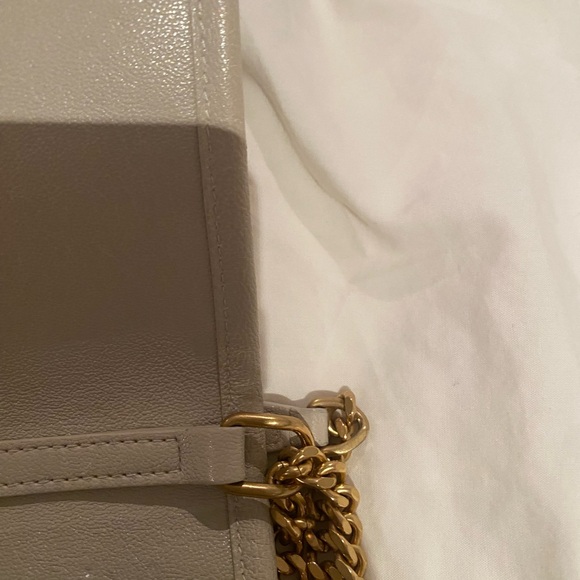 Saint Laurent Becky Quilted Chain Wallet Authentic - Picture 11 of 15